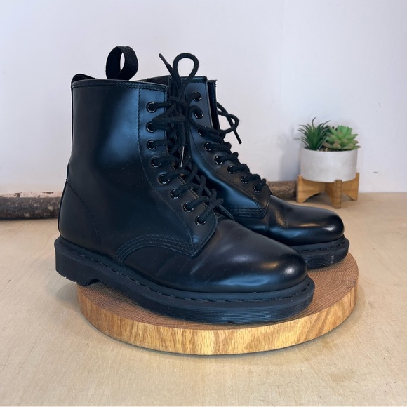 Dr. Martens | Smooth Leather Boots 1460 with Black Stitching Size UK7/8M/9L - Picture 5 of 16